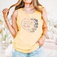 Read Your Heart Out Valentines Teacher Reading Book Lover Comfort Colors Tank Top Grey