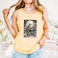 Read In Peace Skeleton Book Lover Bookworm Book Comfort Colors Tank Top Grey
