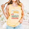 Read And Think About Prayer Faith & Book Lover Premium Comfort Colors Tank Top Grey Read And Think About Prayer Faith & Book Lover Premium Comfort Colors Tank Top Grey