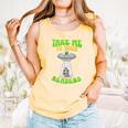 Take Me To Your Readers Alien Book Reading Bookaholic Comfort Colors Tank Top Grey