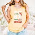 Reading 67 Meme English Teacher Christmas Book Lover Comfort Colors Tank Top Grey