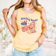 Reading Books I Can't Emotionally Handle Book Lover Comfort Colors Tank Top Grey