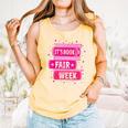 Reading Books Its Book Fair Week Comfort Colors Tank Top Grey