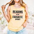 Reading Is My Favorite Sport Book Lover Quote Comfort Colors Tank Top Grey Reading Is My Favorite Sport Book Lover Quote Comfort Colors Tank Top Grey