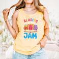 Reading Is My Jam I Love To Read Books Boy Girl Comfort Colors Tank Top Grey