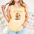 Reading Makes Me Feel Less Murdery Book Dragon Comfort Colors Tank Top Grey