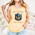 Reading Readers I Read Send Books Dragon Bookworm Tee Comfort Colors Tank Top Grey