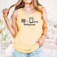 Reading Season Book Lover Librarian Cozy Bookworm Comfort Colors Tank Top Grey