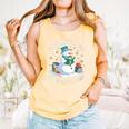 Reading Snowman So Many Books Christmas Books Readers Comfort Colors Tank Top Grey Reading Snowman So Many Books Christmas Books Readers Comfort Colors Tank Top Grey