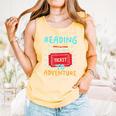 Reading Is A Ticket To Adventure Fun Book Lovers Fun Comfort Colors Tank Top Grey Reading Is A Ticket To Adventure Fun Book Lovers Fun Comfort Colors Tank Top Grey