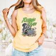 Reading Trash Racoon Bookworm Bookish Librarian Book Lover Comfort Colors Tank Top Grey