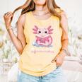 Readsalotl Axolotl Reading Cute Book Lover Bookworm Comfort Colors Tank Top Grey Readsalotl Axolotl Reading Cute Book Lover Bookworm Comfort Colors Tank Top Grey
