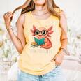 Readsolotl Kawaii Axolotl Reading Book Lover Comfort Colors Tank Top Grey Readsolotl Kawaii Axolotl Reading Book Lover Comfort Colors Tank Top Grey