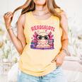 Readsolotl Pink Kawaii Axolotl Book Lover Reading Comfort Colors Tank Top Grey Readsolotl Pink Kawaii Axolotl Book Lover Reading Comfort Colors Tank Top Grey