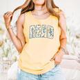 Retro Read Floral Reading Bookworm Librarian Book Lover Comfort Colors Tank Top Grey Retro Read Floral Reading Bookworm Librarian Book Lover Comfort Colors Tank Top Grey