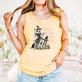 Retro Scary Horror Readers Book Club Spooky Halloween Comfort Colors Tank Top Grey