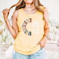 Retro So Many Books Little Time Book Clock Reading Comfort Colors Tank Top Grey