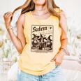 Salem Book Club Bookish Halloween Retro Salem Witch Book Comfort Colors Tank Top Grey Salem Book Club Bookish Halloween Retro Salem Witch Book Comfort Colors Tank Top Grey