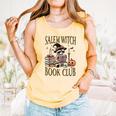 Salem Witch Book Club Raccoon Reading Comfort Colors Tank Top Grey