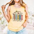 School Psychologist Book Psychology Teacher Appreciation Comfort Colors Tank Top Grey School Psychologist Book Psychology Teacher Appreciation Comfort Colors Tank Top Grey