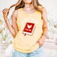 Sexy STFUATTDLAGG Yes Sir Reading Spicy Good Book Love Heart Comfort Colors Tank Top Grey