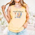 She's Got A Book For Every Situation Comfort Colors Tank Top Grey