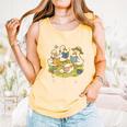 Silly-Goose Book Club Goose And Book Lovers Comfort Colors Tank Top Grey Silly-Goose Book Club Goose And Book Lovers Comfort Colors Tank Top Grey
