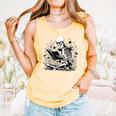 Skeleton Skull Halloween Book Reading Books Lover Teacher Comfort Colors Tank Top Grey Skeleton Skull Halloween Book Reading Books Lover Teacher Comfort Colors Tank Top Grey