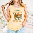 Spicy Books And Iced Coffee Book Lover Smut Reader Comfort Colors Tank Top Grey Spicy Books And Iced Coffee Book Lover Smut Reader Comfort Colors Tank Top Grey