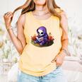Spooky Grim Reaper Reading A Book Cute Creepy Halloween Comfort Colors Tank Top Grey Spooky Grim Reaper Reading A Book Cute Creepy Halloween Comfort Colors Tank Top Grey