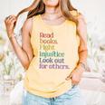 Stop Book Banning Pro Library Comfort Colors Tank Top Grey