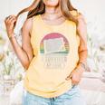 I Survived AP Lang Retro Book Graphic Comfort Colors Tank Top Grey