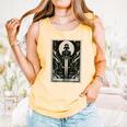 Tarot Cards Guide Book Esoteric Mysticism Clothing Tarot Card Justice Comfort Colors Tank Top Grey