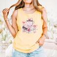 Teacher Valentine's Day All Booked For Valentines Reading Comfort Colors Tank Top Grey Teacher Valentine's Day All Booked For Valentines Reading Comfort Colors Tank Top Grey