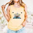 That’s What I Do Pet Cats Read Books Forget Things Flower Comfort Colors Tank Top Grey