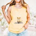 That's What I Do I Pet Cats I Read Books And I Know Things Comfort Colors Tank Top Grey