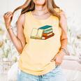 Like Thick Books Cant Lie Happiness Reading Positive Comfort Colors Tank Top Grey