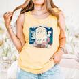 Tired Moms Book Club Coffee Chaos And Chapters Graphic Comfort Colors Tank Top Grey