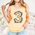 Toddler 3rd Birthday Books Themed 3 Year Old Boys Kids Girls Comfort Colors Tank Top Grey