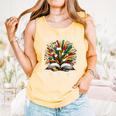 History Book Education Freedom Teacher Women Men Kids Comfort Colors Tank Top Grey