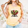 History Education Is Freedom Books Black History Premium Tri-Blend Comfort Colors Tank Top Grey