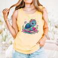 Turtle Bookworm Reading Book Bookworm Book Nerd Cute Graphic Comfort Colors Tank Top Grey