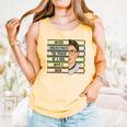 Never Underestimate Girl Read Book Reading Librarian Women Comfort Colors Tank Top Grey