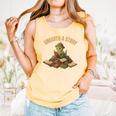 Unearth a Story Dinosaur Reading Books Summer 2026 Comfort Colors Tank Top Grey Unearth a Story Dinosaur Reading Books Summer 2026 Comfort Colors Tank Top Grey