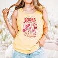 Valentines Book Lover Romance Books Are My Love Language Comfort Colors Tank Top Grey Valentines Book Lover Romance Books Are My Love Language Comfort Colors Tank Top Grey