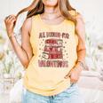 Valentines All Booked For Valentines Book Lovers Teacher Kid Comfort Colors Tank Top Grey