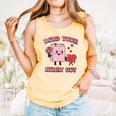 Valentines Day Book Read Your Heart Out Women Men Kids Comfort Colors Tank Top Grey