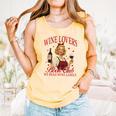 Valentine’s Day Wine Lovers Book Club We Read Wine Labels Comfort Colors Tank Top Grey