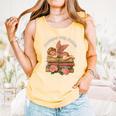 Valentine's Swooning Over Stories Cupid And Book Lover Tee Comfort Colors Tank Top Grey Valentine's Swooning Over Stories Cupid And Book Lover Tee Comfort Colors Tank Top Grey