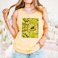 Varsity-Gold Yellow Comic Book University Varsity-Gold Comfort Colors Tank Top Grey
